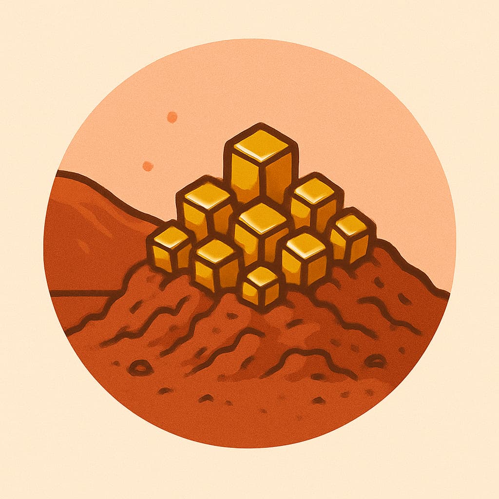 Minerals (pyrite) icon